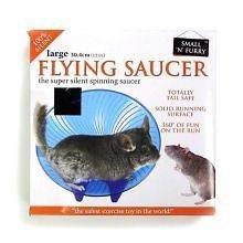 Flying saucer exercise wheel hamster mouse cage toy 5 small spinner