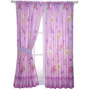 Disney Fairies Tinker Bell window panels drapes curtains
