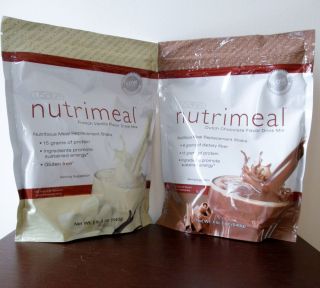 Packs ( 1 Dutch Chocolate & 1 Vanilla ) of USANA Nutrimeal