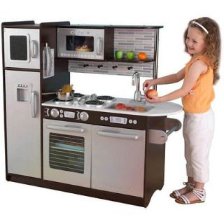   Uptown Espresso Pretend Play Kids Wooden Kitchen  53260 BEST RETURN