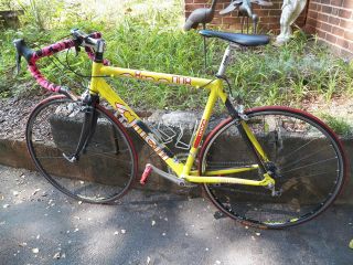 Cinelli Unica Road Bike GC Leader Yellow M 55cm Shimano 105 Ultegra 