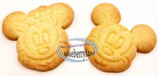 Disney MICKEY MOUSE Cookie Stamp Cutter MOLD Minnie cookies Mould 