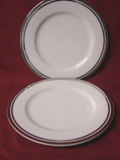 Royal Doulton, China Dinnerware Pure Platinum, set 2 Salad plate