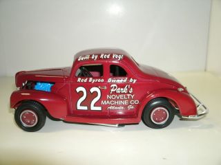 22 RED BYRON PARKS NOVELTY MACHINE COMPANY 1940 FORD COUPE 1/24 