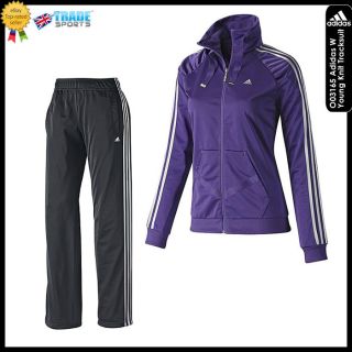 ADIDAS WOMENS LADIES YOUNG FULL TRACKSUIT SIZE 8 10 12 14 18 FITNESS 