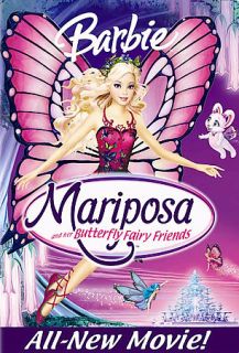 Barbie Mariposa DVD, 2008, Spanish Audio Included