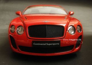 18 FX Models Bentley Continental GT Supersports Orange w/ Black 