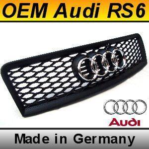 OEM Audi RS6 Grill Race Grille A6 S6 C5 (01 05) black