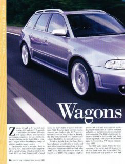 2001 Audi RS2 Avant Road Test Classic Article P71