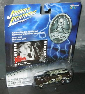 JOHNNY LIGHTNING Universal Monsters CAR THE MUMMY CADILLAC HEARSE