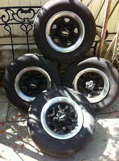 82 93 Chevy S10 GMC S15 14x6OEM Steel Rally Wheel Rims &Tires 