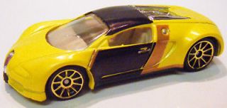 2007 Hot Wheels Mystery Series Bugatti Veyron #170 14/24 Yellow New 