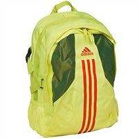 BRAND NEW ADIDAS POWER BACKPACK FLUORESCENT YELLOW