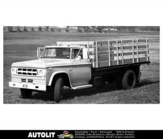 1969 Dodge D500 Stake Truck Factory Photo