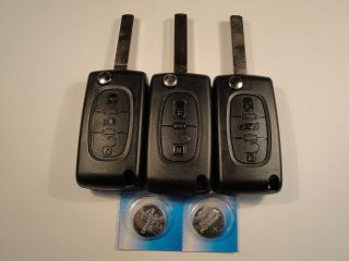 PEUGEOT 407,207,307,EX​PERT 2 OR 3 BUTTON NEW KEY FOB LOCKING REMOTE 