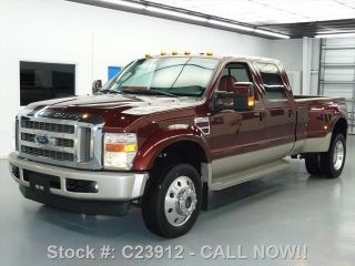 Ford  F 350 8 FT LONGBED 2008 FORD F450 KING RANCH 4X4 DIESEL DUALLY 