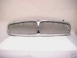 Jaguar X Type Stainless St. Mesh Grill Grille Top upper insert