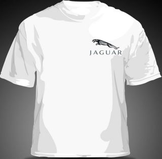 JAGUAR CLASSIC WHITE T SHIRT   XF XJ6 XKR XJ ELLEGANT