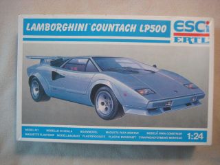 Lamborghini Countach LP500, esci/ertl, 1/24