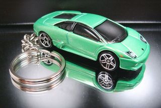NEW Green Lamborghini Murcielago Keychain Key Ring Fob