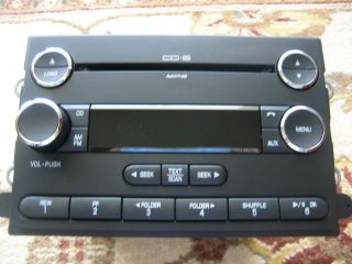 Ford Edge 6 CD  AM/FM Stereo Audio System # 9T4T 18C815 GD