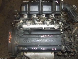 JDM Toyota 4AGE Black 20 valve Performance Engine