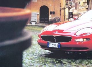 ORIGINAL 2002 ROAD REPORT   MASERATI 4200 GT COUPE
