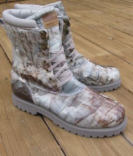   Ransom Crest Glacier Gray Camo Boots Elite Element Size 10 & 11
