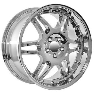 19 Mercedes Benz Deep Dish C CL CLK E ML S SL R AMG chrome wheels 
