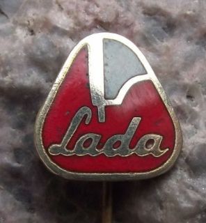 Antique Lada Sewing Machines of Czechoslovakia Needle Advertising Pin