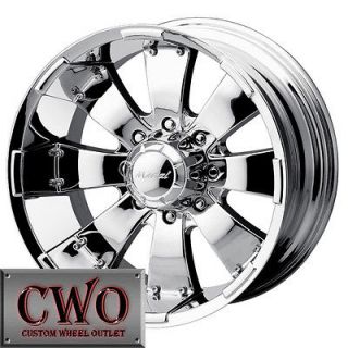 24 Chrome Mazzi Hulk Wheels Rim 6x139.7 6 Lug Chevy GMC 1500 Tundra 