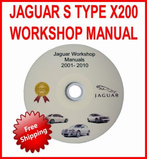 JAGUAR S TYPE WORKSHOP SERVICE REPAIR MANUAL   2003   2008 ( X200 )
