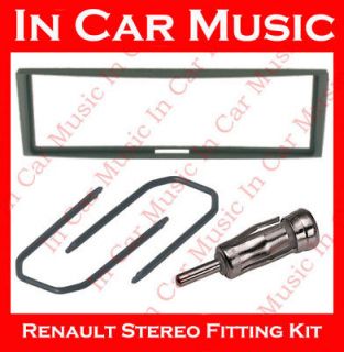 Renault Scenic Fascia Panel Adaptor Radio Release Keys Car Stereo 