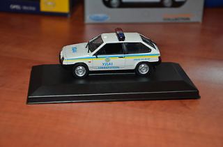 Rare  Lada Samara 2108 Ukraine Police Car 1/43 Custom Made 