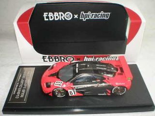 43 HPI X Ebbro McLaren F1 GTR 1996 JGTC #61 Lark #44687 Free 