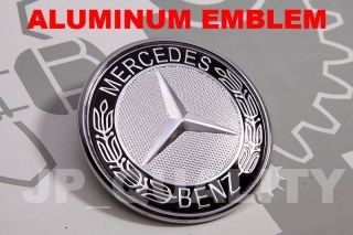 Aluminum BLACK Mercedes Benz Hood Emblem B Class W245 W246 B150 B160 