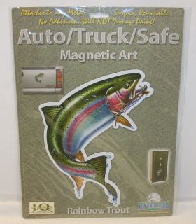 Rivers Edge Rainbow Trout Fish Auto Car Truck Safe File Cabinet 
