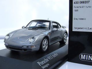 VERY RARE MINICHAMPS 1995 PORSCHE 911 TURBO (993) 143 NLA