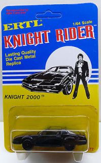 Knight Rider Pontiac Firebird 1982 Ertl 1/64 Scale MOC Hasselhoff Kitt 