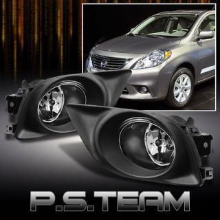   FOG LIGHTS LAMPS w/SWITCH (LEFT+RIGHT) (Fits 2012 Nissan Versa