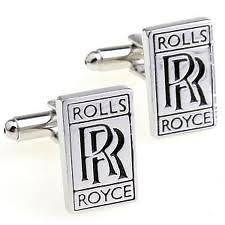 ROLLS ROYCE CUFFLINKS COMPLETE WITH GIFT BOX