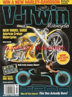   FUTURE BIKE New Model Guide American Cruiser Motorcycle TRON LEGACY