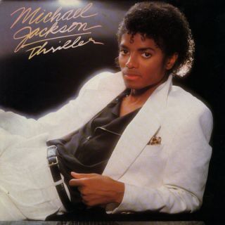   JACKSON Thriller QE38112 VG LP Vinyl Record Album 1982 Original MINT