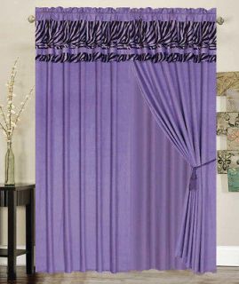 zebra curtains in Curtains, Drapes & Valances