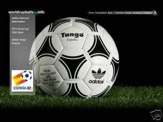 adidas Tango Espana 1982 FIFA World Cup ball in Spain