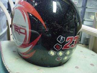 Nascar Johnny Benson Toyota Racing Development #23 race used Helmet