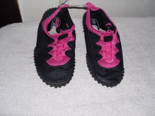 NWT~WOMANS EASY AQUA/WATER SHOES. SLIP ON, EASY LACE. GREAT COLORS 