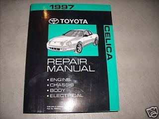 toyota celica repair manual in Toyota