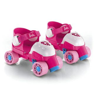 FISHER PRICE BARBIE GROW WITH ME 1,2,3 ROLLER SKATES *NEW*