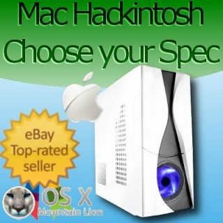 Hackintosh Customac Running Apple MAC Pro OS X Mountain Lion Intel I5 
